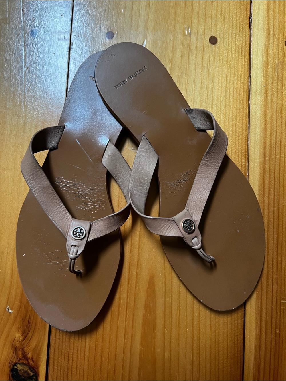 Tory Burch Manon Leather Sandal. Womens Sz 9.5